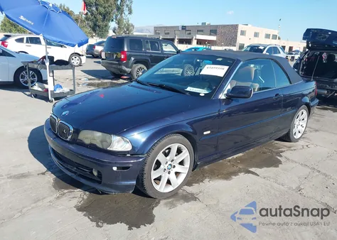 2002 BMW 325Ci from USA, damaged, VIN WBABS33482PG86737